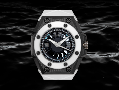 LW oktopus moon 3DTP white black ink