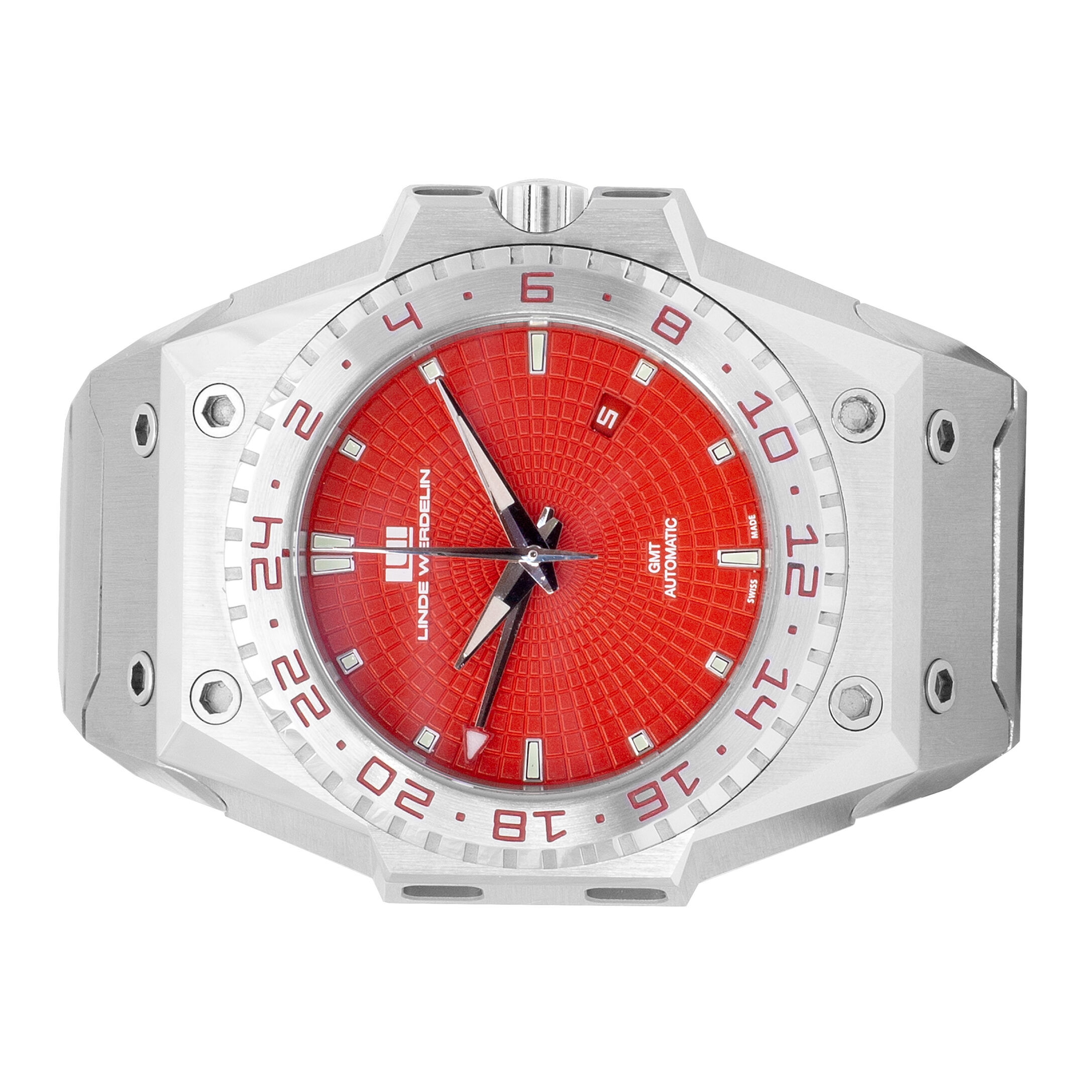 red front side