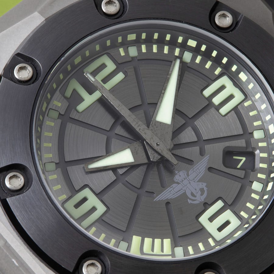 Oktopu Frogman dial