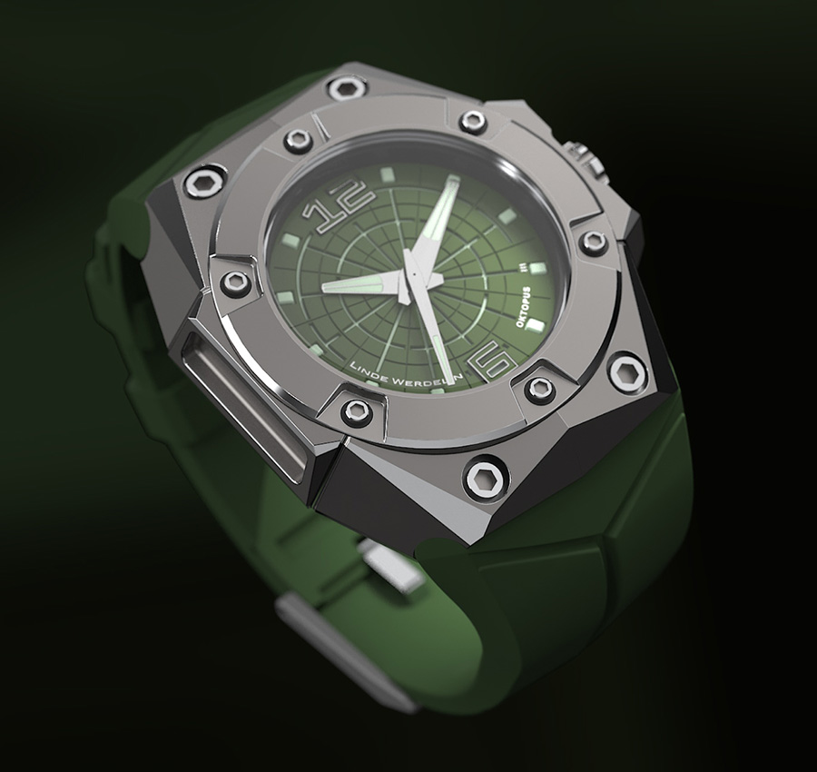 LindeWerdelin oktopus III green soldat 2 dial m