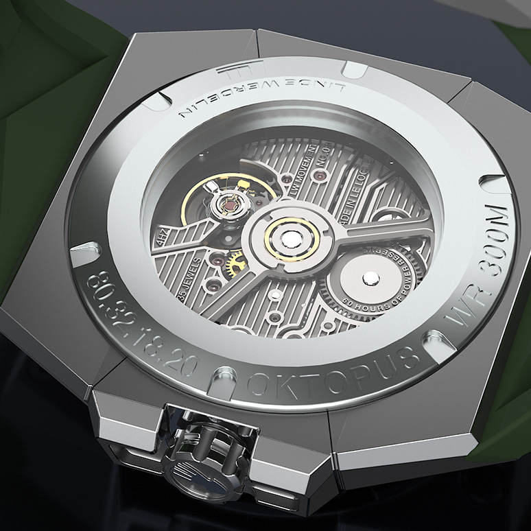 LindeWerdelin oktopus III green soldat 3 trio back